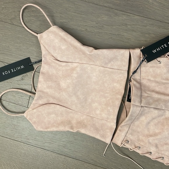 NWT White Fox Blush Pants and Top Set - Picture 4 of 5